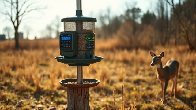 Digital Timer Setup for BuckGuide 300lb Spin-Cast Feeder