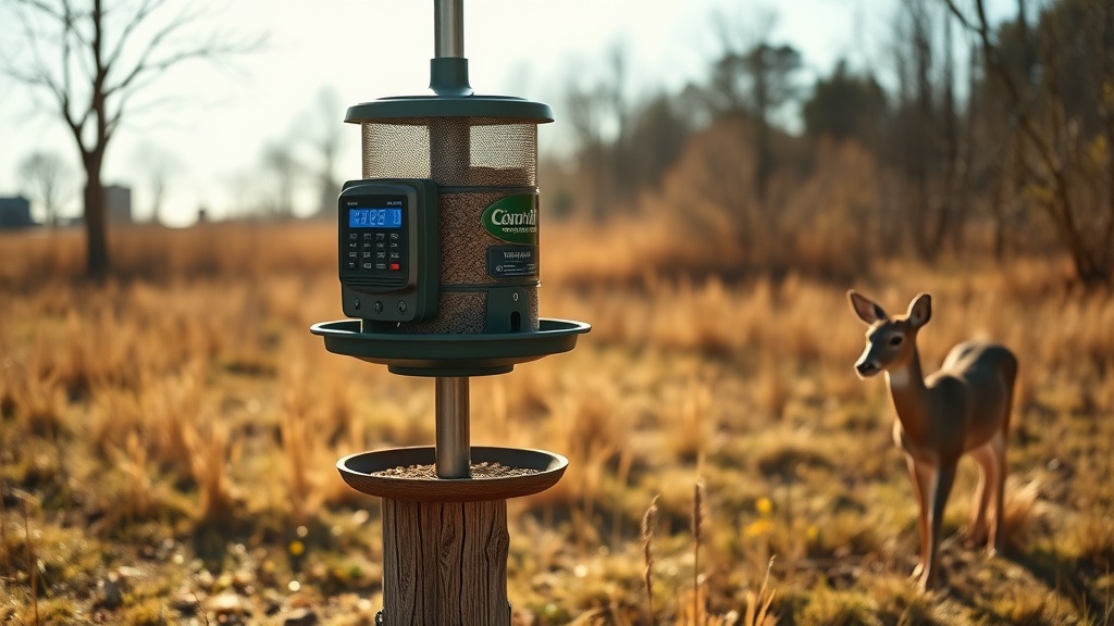 Digital Timer Setup for BuckGuide 300lb Spin-Cast Feeder