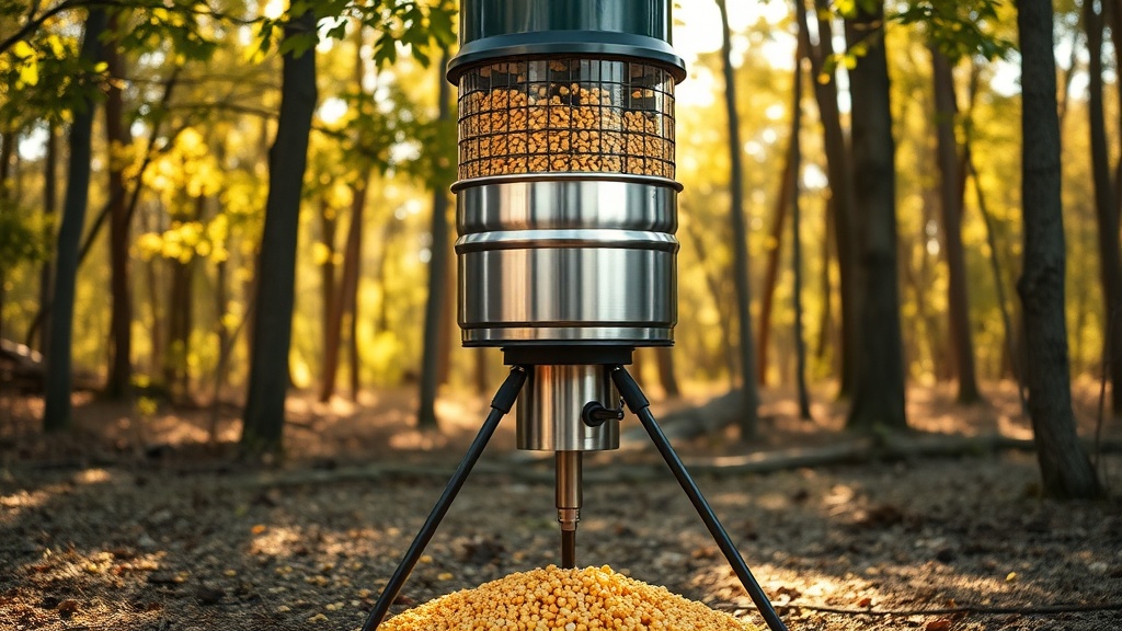 How to Convert Your BuckGuide 300lb Spin-Cast Feeder to a Gravity Feed System