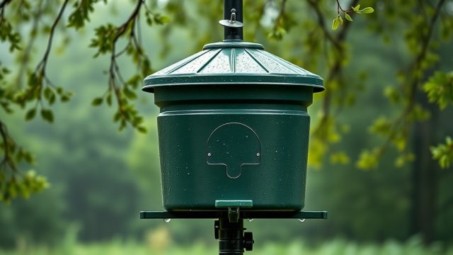 How to Fix a BuckGuide 300lb Spin-Cast Feeder After Heavy Rain