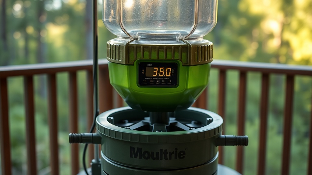 How to Set the Timer on Moultrie 30-Gallon Pro Hunter
