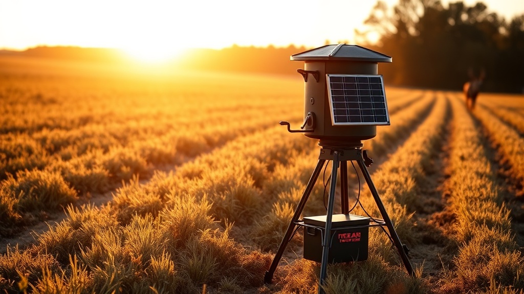 Solar Panel Setup for Texas Hunter 450lb Feeder