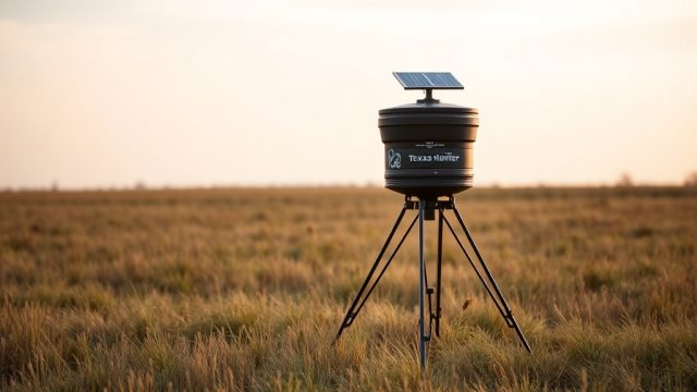Texas Hunter 450lb Tripod Spin-Cast Feeder Review