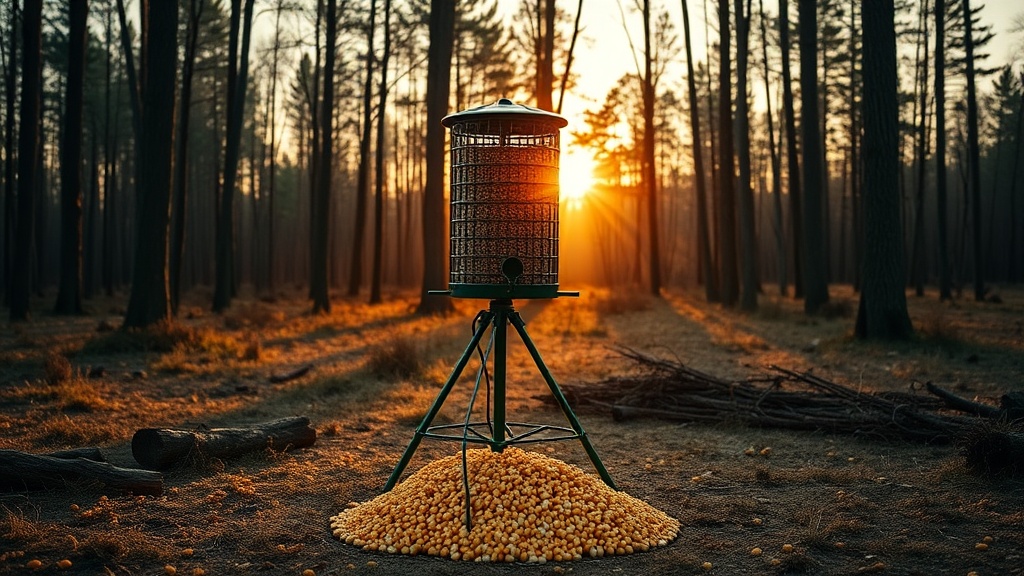 Timer Programming for Dusk-Only Feeding on BuckGuide 300lb Spin-Cast Feeder
