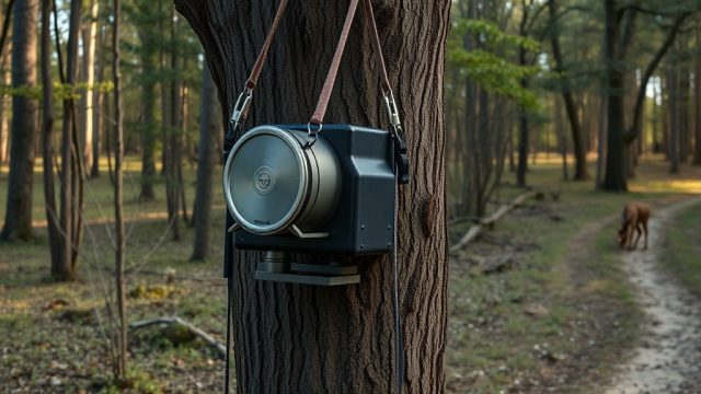 Tree Mounting Options for BuckGuide 300lb Spin-Cast Feeder
