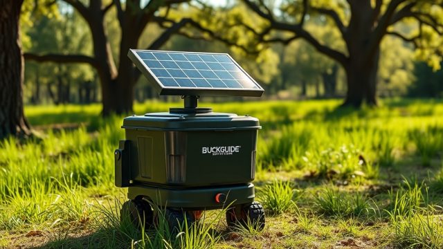 Choosing the Right Solar Panel Size for BuckGuide 300lb Spin-Cast Feeder
