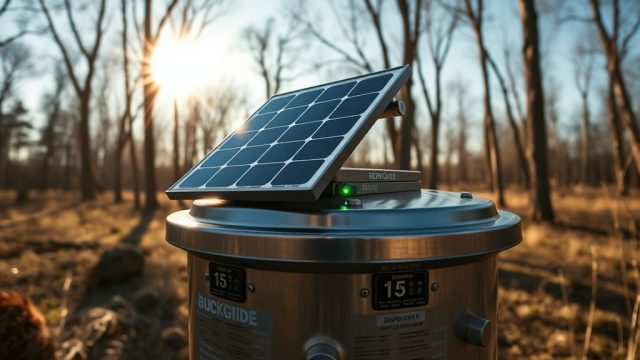Solar Panel Wiring and Connection Guide for BuckGuide 300lb Spin-Cast Feeder