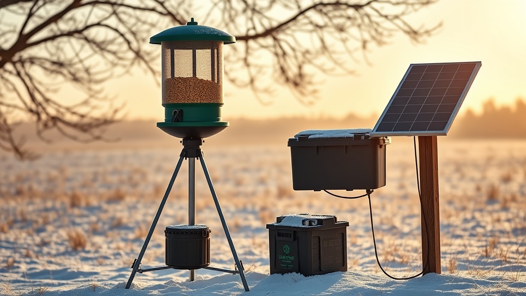 Winter Battery Maintenance for BuckGuide 300lb Spin-Cast Feeder